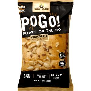 1 bar (85 g) Pogo Chocolate Banana & Flax Wrap