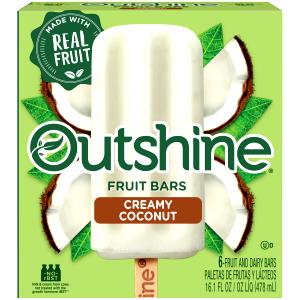 1 bar (87 g) Outshine Fruit Bars - Creamy Coconut