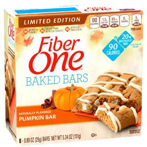 1 bar 90 Calorie Soft Baked Bars - Pumpkin Bar