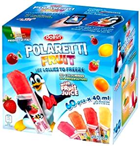 1 bar (92 g) Assorted Twin Ice Pops