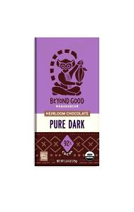 1 bar (92 g) Organic Dark Chocolate (92g)