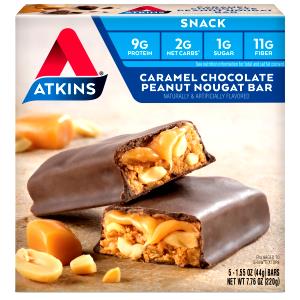1 Bar Advantage, Caramel Chocolate Peanut Nougat Bar