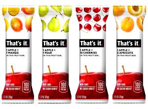 1 bar All Natural Fruit & Cereal Bars - Applecobbler