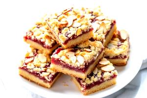 1 bar Almond Jam Bars