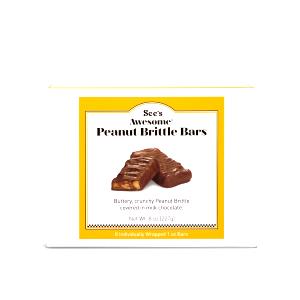1 bar Awesome Peanut Brittle Bar