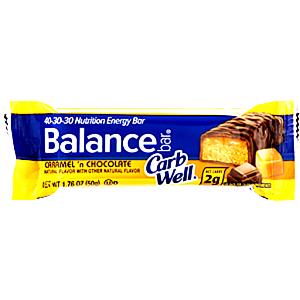 1 Bar Balance Bar Carbwell, Caramel 