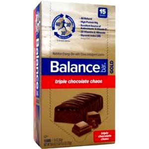 1 Bar Balance Bar Gold, Triple Chocolate Chaos