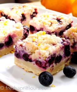 1 bar Blueberry Lemon Dessert Bar