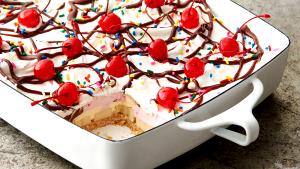 1 Bar Ice Cream Bar, Banana Split