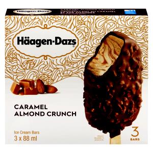 1 Bar Ice Cream Bar, Caramel Crunch