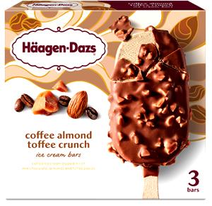 1 Bar Ice Cream Bar, Caramel Toffee Crunch