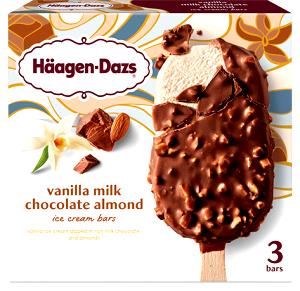 1 Bar Ice Cream Bar, Vanilla & Almond