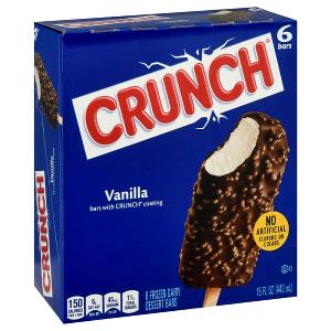 1 Bar Ice Cream Bar, Vanilla Crunch