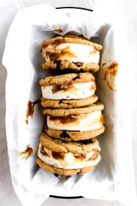 1 Bar Ice Cream Sandwich, Caramel Swirl