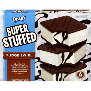 1 Bar Ice Cream Sandwich, Fudge Swirl