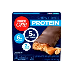 1 Bar Chewy Bars, Protein Caramel Nut