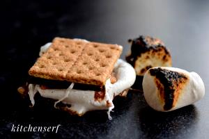 1 Bar Chocolate and Marshmallow Graham Cracker Sandwich