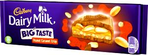 1 Bar Chocolate Bar, Milk, Peanut Toffee Crunch, Large