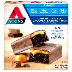 1 Bar Endulge Chocolate Candy Bar Box - Chocolate Crunch, Low Carb