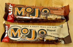 1 Bar Energy Bar, Clif Mojo Dipped, Peanut Butter & Jelly