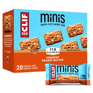 1 Bar Energy Bar, Crunchy Peanut Butter, Mini