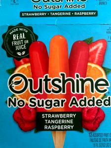 1 Bar Frozen Fruit Ice (No Sugar Added)