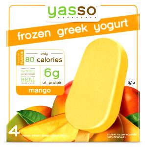 1 Bar Frozen Greek Yogurt Bar, Mango