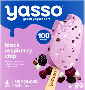 1 Bar Frozen Greek Yogurt Bar, Raspberry