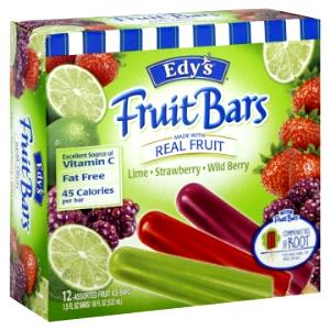 1 bar Fruit Bars - Lime, Strawberry, Wild Berry