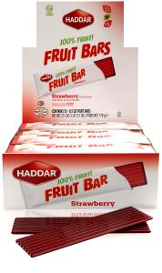 1 Bar Fruit Leather Snack, Bar