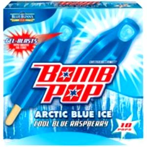1 Bar Gel Blast, Artic Blue Bomb Pop