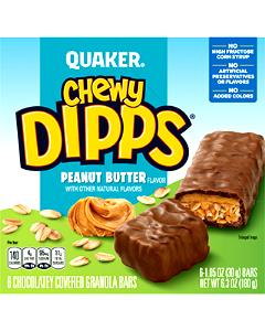 1 Bar Granola Bar, Chewy, Dipps Peanut Butter