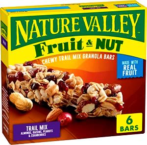 1 Bar Granola Bar, Trail Mix, Fruit & Nut