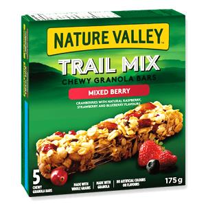 1 Bar Granola Bar, Trail Mix, Mixed Berry
