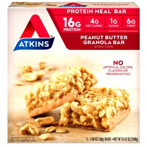 1 Bar Hard Peanut Butter Granola Bars