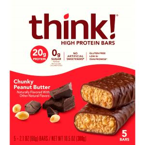 1 Bar High Protein Bar, Chunky Peanut Butter