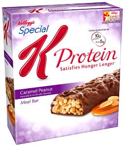 1 Bar Meal Bar, Protein, Caramel Peanut