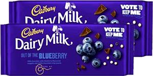 1 Bar Milk Chocolate Bar, Silky Smooth, Blueberry Almond, Large