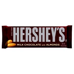 1 Bar Milk Chocolate Candy with Almonds