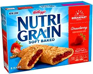 1 Bar Nutri-Grain Cereal Bar, Strawberry