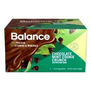 1 Bar Nutrition Bar 40-30-30, Chocolate Mint