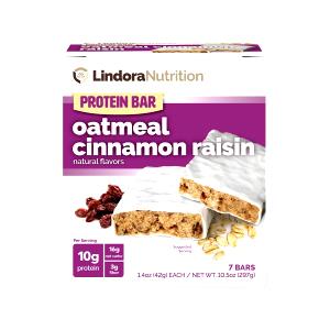 1 bar Oatmeal Cinnamon Raisin Bar