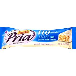 1 bar Pria 110 Nutrition Bar - French Vanilla Crisp