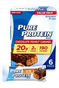 1 Bar Protein Bar, 50 G, Protein Revolution Chocolate Peanut Caramel