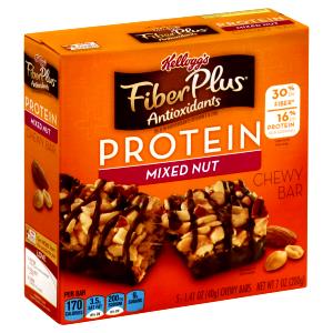 1 Bar Protein Bar, Fiberplus Antioxidants, Mixed Nut