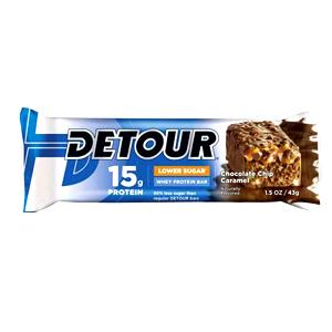 1 Bar Protein Bar, Lower Sugar, Chocolate Chip Caramel, 85G