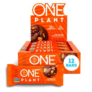 1 Bar Protein Bar, Soy, Chocolate Peanut Butter