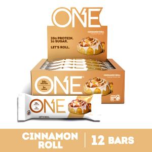1 Bar Protein Plus Bar, Cinnamon Roll