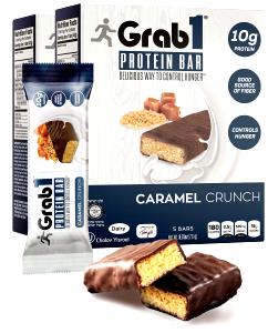 1 Bar Protein Plus Carb Select Bar, Chocolate Caramel Crunch