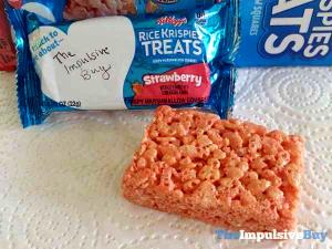 1 Bar Rice Krispies Treats, Strawberry